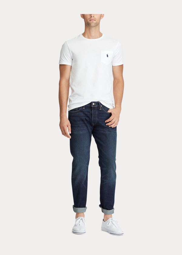 Men's Polo Ralph Lauren Hampton Relaxed Straight Jeans | 341670KRS